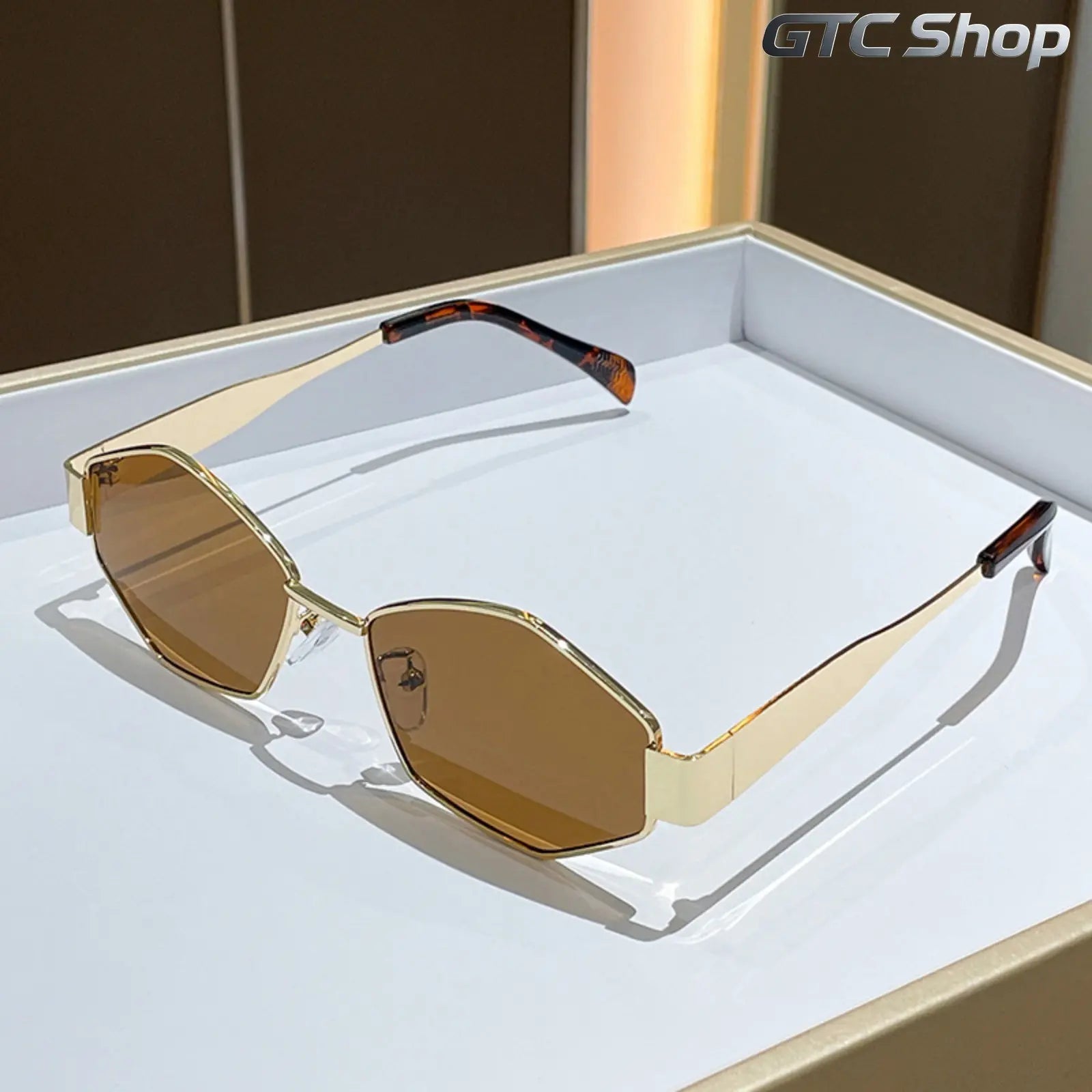 2-Piece Set Bestselling Small round Metal Frame Sunglasses, Trendy Versatile Influencer Style Fashion Eyewear for Women Daily Casual Wear #Summervibes