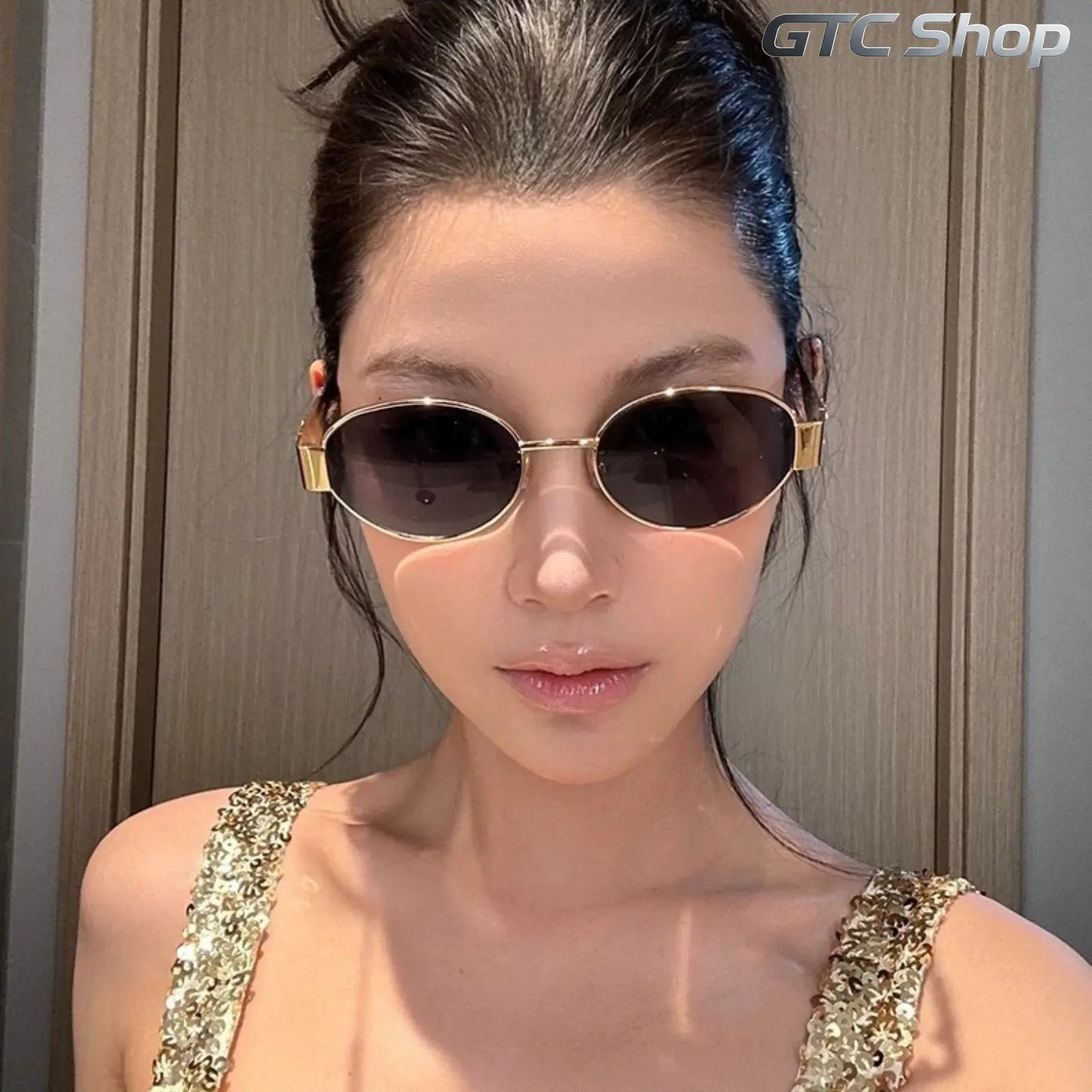 2-Piece Set Bestselling Small round Metal Frame Sunglasses, Trendy Versatile Influencer Style Fashion Eyewear for Women Daily Casual Wear #Summervibes